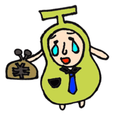 pear man sticker #540864