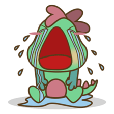DeeDee, the cute green dragon sticker #540925