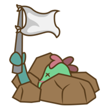 DeeDee, the cute green dragon sticker #540939