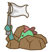 DeeDee, the cute green dragon sticker #540939