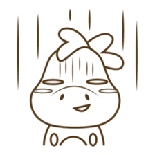 DeeDee, the cute green dragon sticker #540950