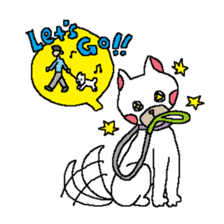 my favorite mother's dog sticker #541224