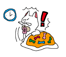 my favorite mother's dog sticker #541225