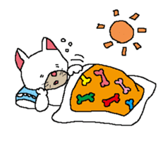 my favorite mother's dog sticker #541228