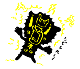 Pick the nose hanahoji okinawa monster sticker #541325