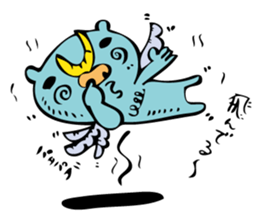 Pick the nose hanahoji okinawa monster sticker #541333