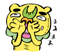 Pick the nose hanahoji okinawa monster sticker #541342