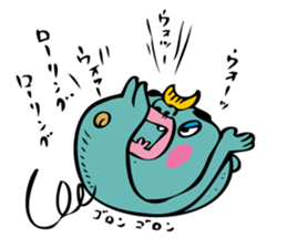 Pick the nose hanahoji okinawa monster sticker #541343