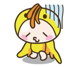 YURUMOCHI KINDERGARTEN Kid fairies World sticker #542155