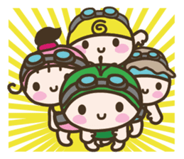 YURUMOCHI KINDERGARTEN Kid fairies World sticker #542174