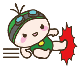 YURUMOCHI KINDERGARTEN Kid fairies World sticker #542175