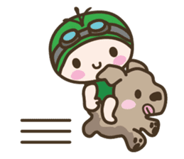 YURUMOCHI KINDERGARTEN Kid fairies World sticker #542182