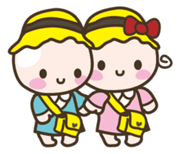YURUMOCHI KINDERGARTEN Kid fairies World sticker #542186