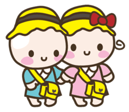 YURUMOCHI KINDERGARTEN Kid fairies World sticker #542186