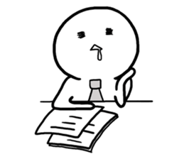 The Working Man Mr. White sticker #542398