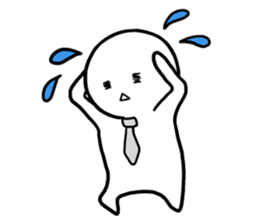 The Working Man Mr. White sticker #542399