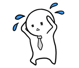 The Working Man Mr. White sticker #542399