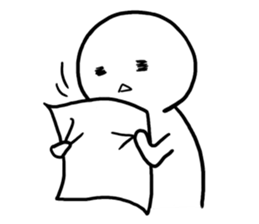 The Working Man Mr. White sticker #542400