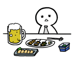 The Working Man Mr. White sticker #542412