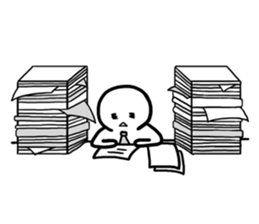 The Working Man Mr. White sticker #542422