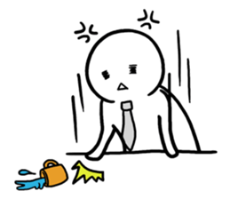 The Working Man Mr. White sticker #542423