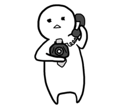 The Working Man Mr. White sticker #542426