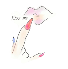 kawaii nail life & kimono princess story sticker #542757