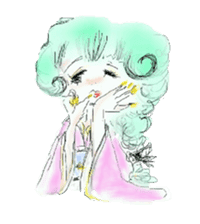 kawaii nail life & kimono princess story sticker #542760