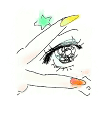 kawaii nail life & kimono princess story sticker #542767