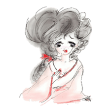 kawaii nail life & kimono princess story sticker #542768