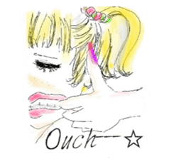 kawaii nail life & kimono princess story sticker #542775