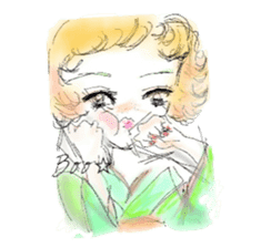 kawaii nail life & kimono princess story sticker #542779