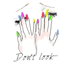 kawaii nail life & kimono princess story sticker #542785