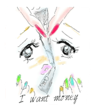 kawaii nail life & kimono princess story sticker #542786