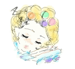 kawaii nail life & kimono princess story sticker #542788