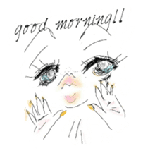 kawaii nail life & kimono princess story sticker #542789