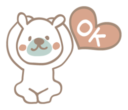 Minty of the  bear sticker #543322