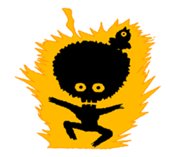 Hige Afro sticker #543510