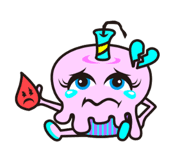 Pink Cupcake sticker #544159