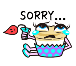 Pink Cupcake sticker #544160