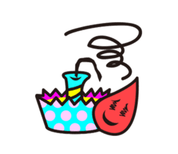 Pink Cupcake sticker #544166