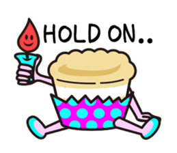 Pink Cupcake sticker #544168