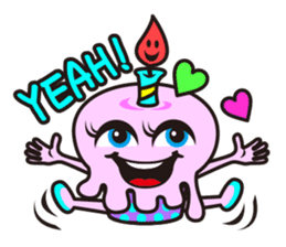 Pink Cupcake sticker #544171