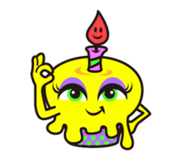 Pink Cupcake sticker #544172