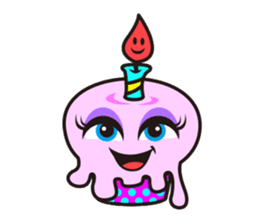 Pink Cupcake sticker #544174