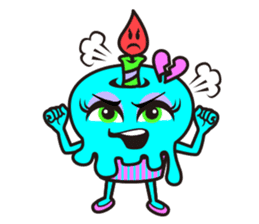 Pink Cupcake sticker #544182