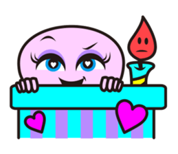 Pink Cupcake sticker #544184