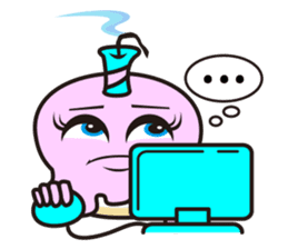 Pink Cupcake sticker #544186