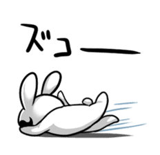 beard rabbit -Higeusagi- sticker #544513