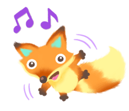 Mini Fox sticker #544608